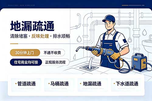 瓦房店地漏疏通